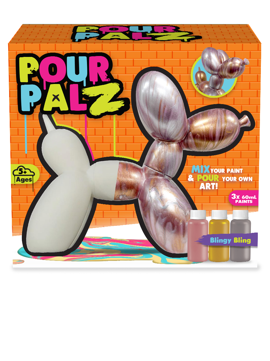 POUR PALZ LARGE PAINT BEAR WAVE 1 Golden Dream — TOYMONSTER
